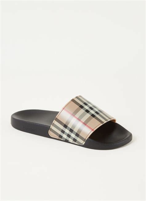 burberry slippers bijenkorf